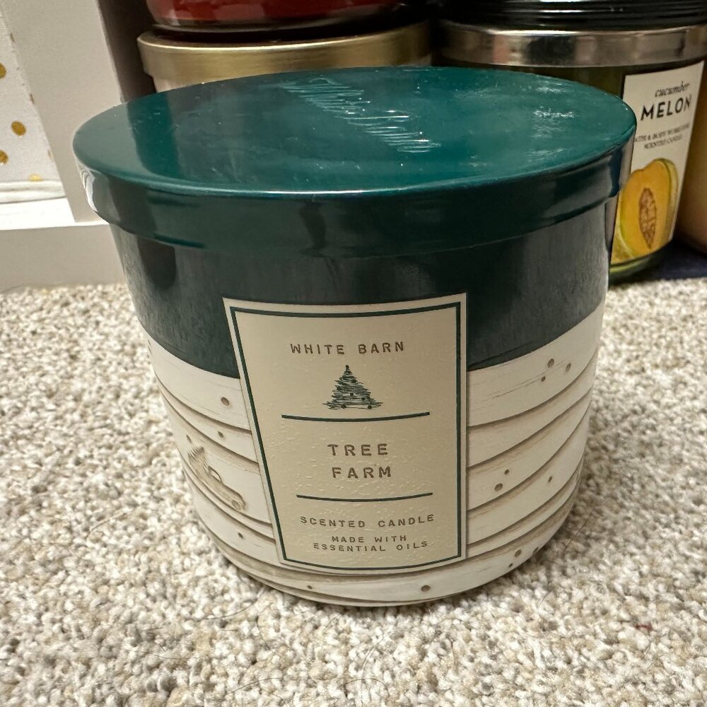 Bath and Body Works Tree Farm Candle 2020